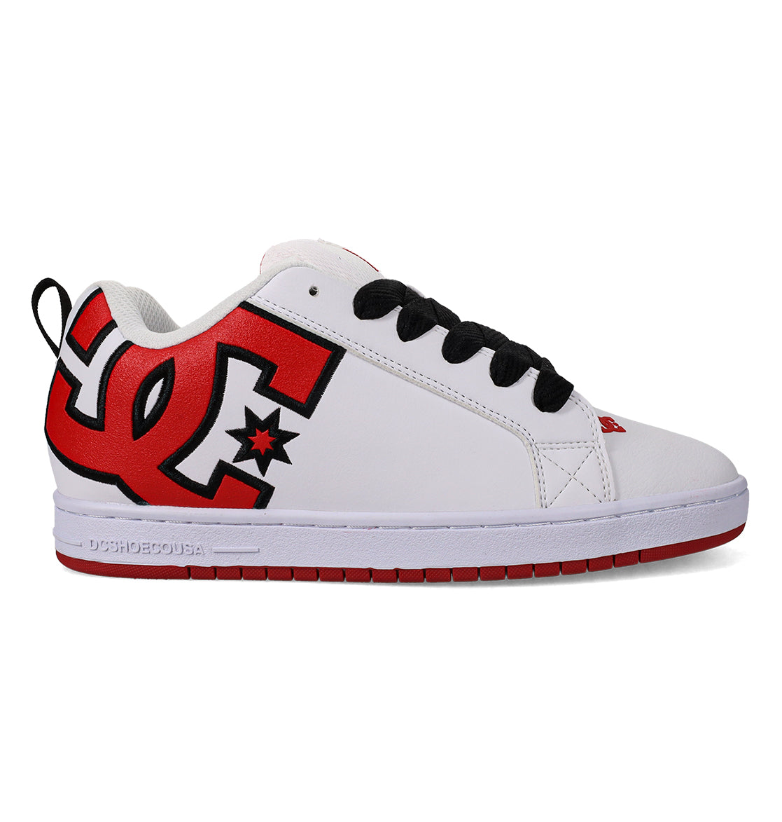 Court Graffik Shoes - White/Red White/Red