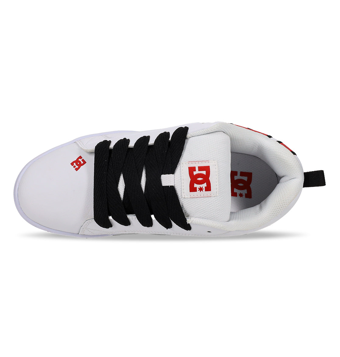Court Graffik Shoes - White/Red White/Red