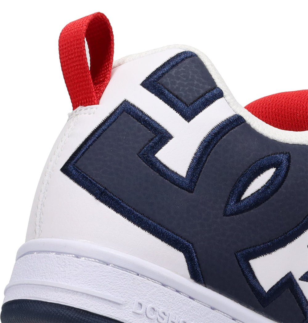 Court Graffik Shoes - White/Navy/Red White/Navy/Red