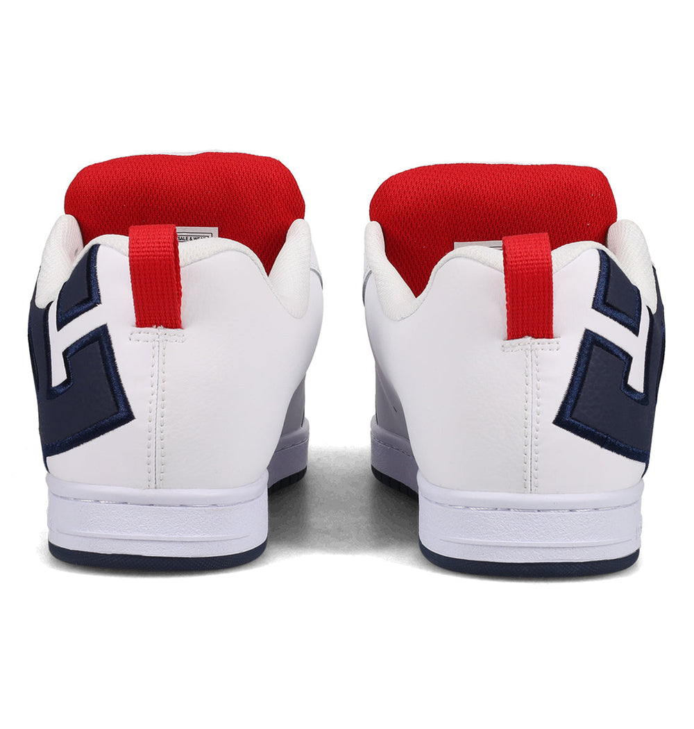 Court Graffik Shoes - White/Navy/Red White/Navy/Red
