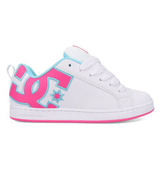 Court Graffik Shoes - Wh/Htpnk/Tur White/Hotpk/Turquoise