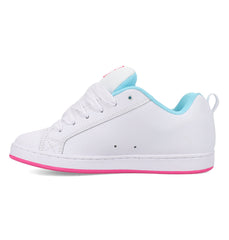 Court Graffik Shoes - Wh/Htpnk/Tur White/Hotpk/Turquoise