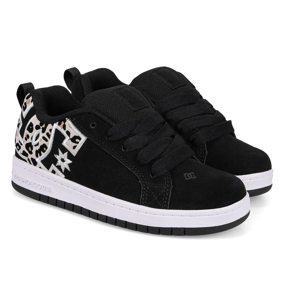 Court Graffik Shoes - Black/Leopard Black/Leopard
