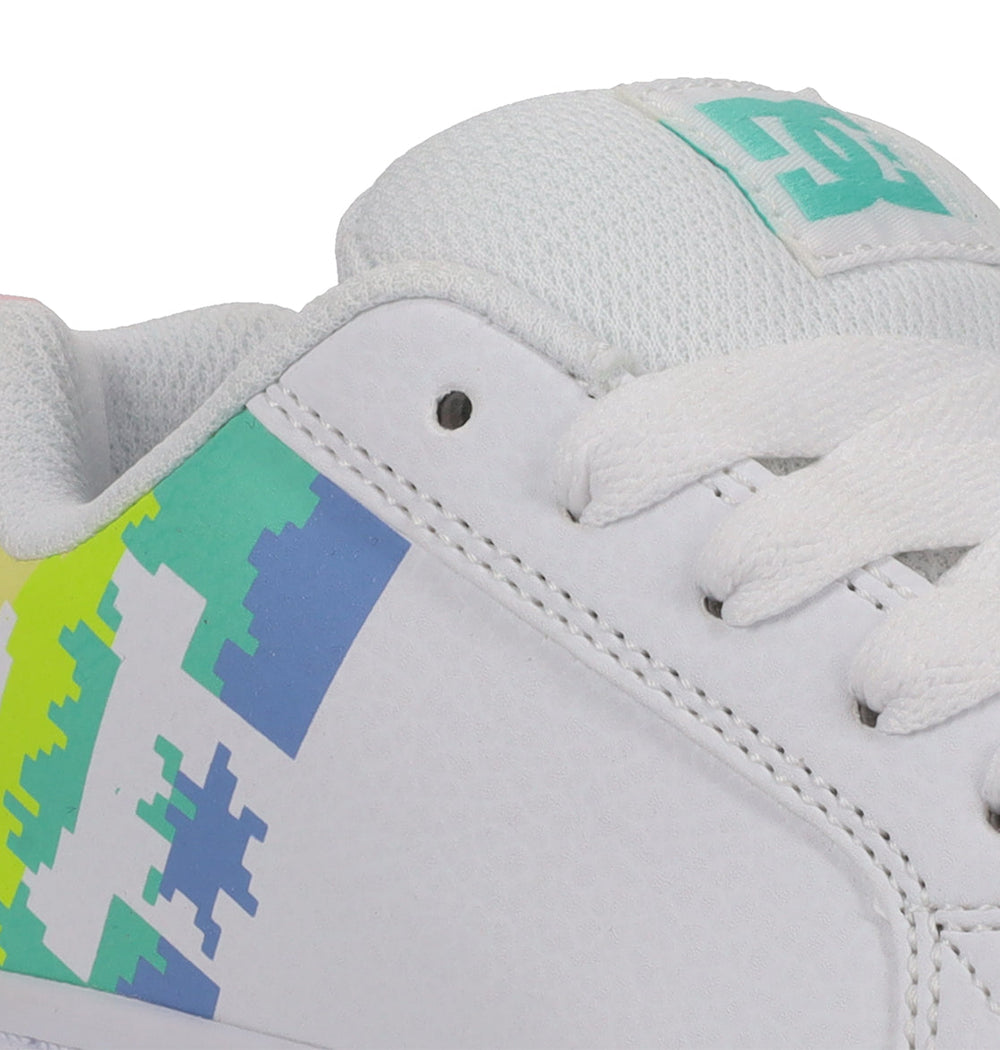 Court Graffik Shoes - Wht/Ltpnk/Mlt White/Ltpnk/Multi