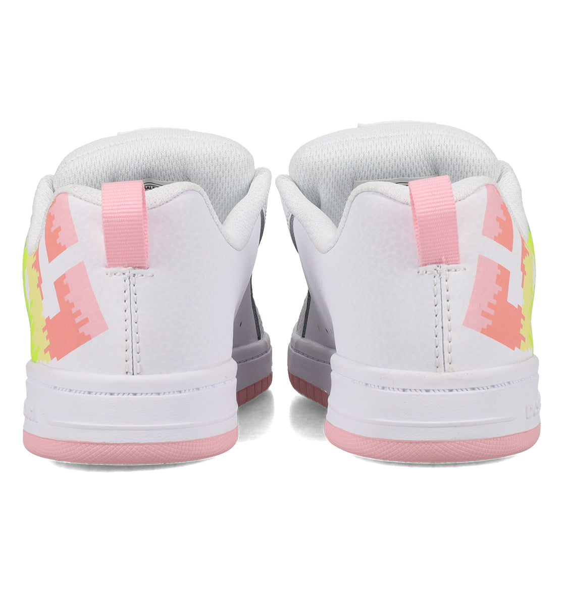Court Graffik Shoes - Wht/Ltpnk/Mlt White/Ltpnk/Multi