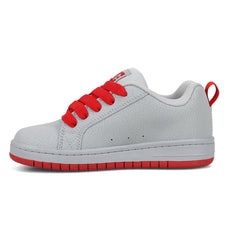 Court Graffik Shoes - Grey/Red Gray/Red