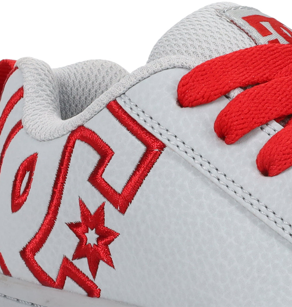 Court Graffik Shoes - Grey/Red Gray/Red