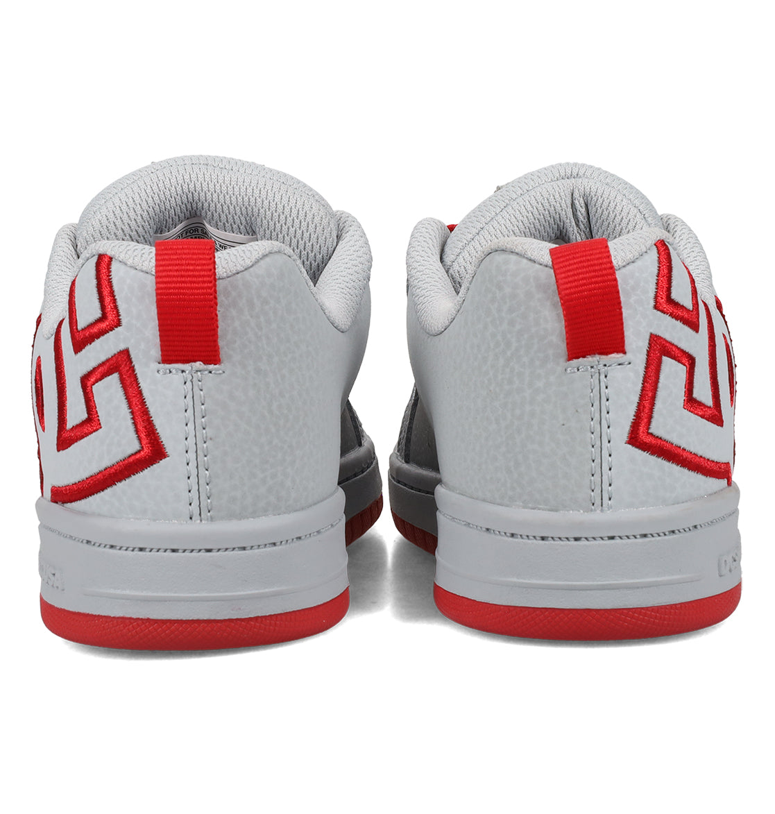 Court Graffik Shoes - Grey/Red Gray/Red