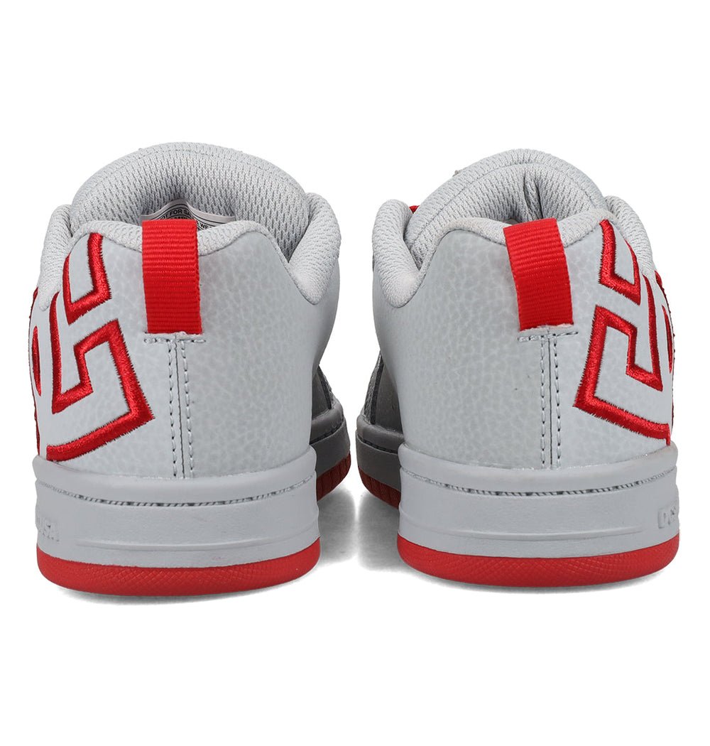 Court Graffik Shoes - Grey/Red Gray/Red