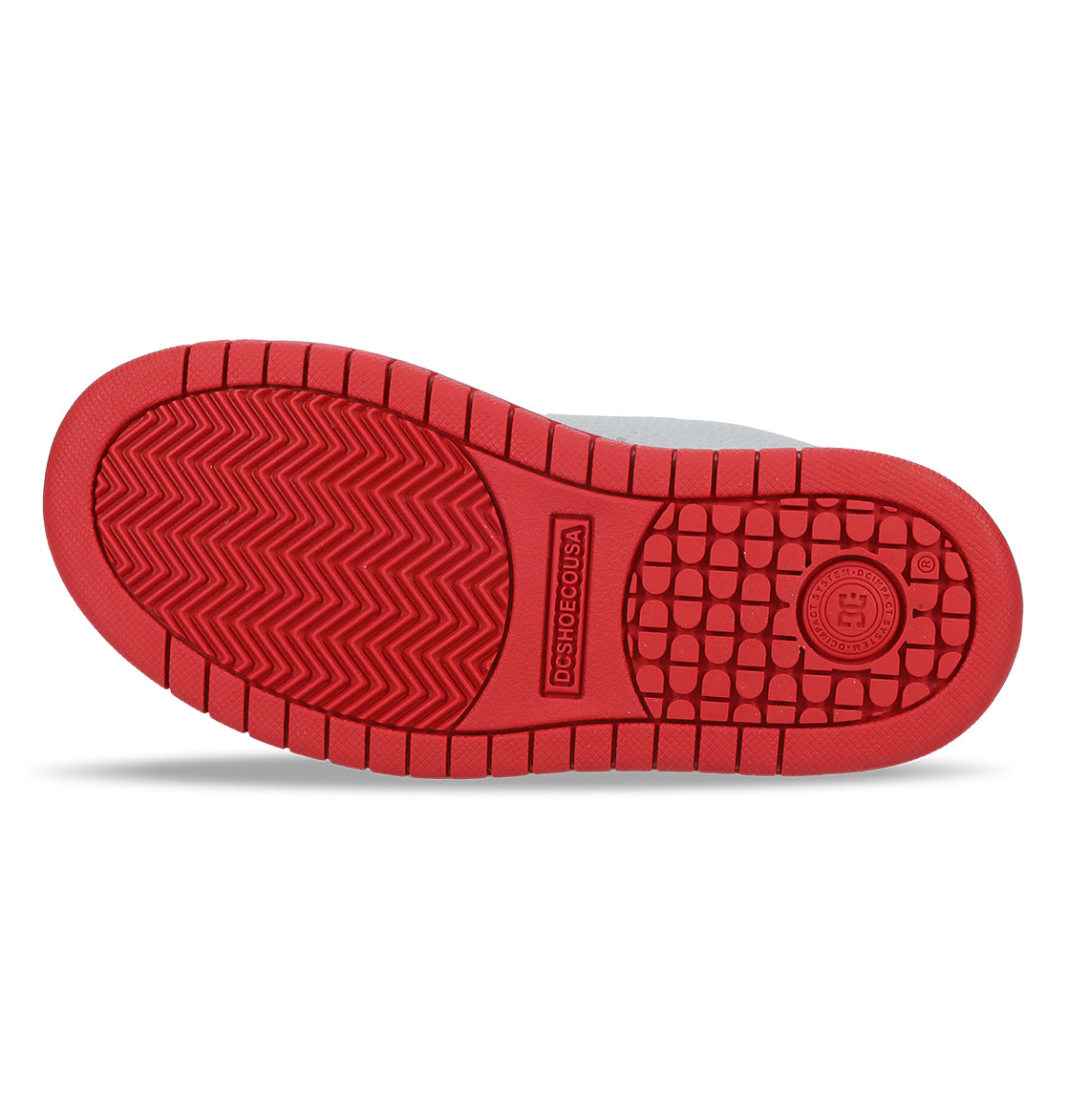 Court Graffik Shoes - Grey/Red Gray/Red