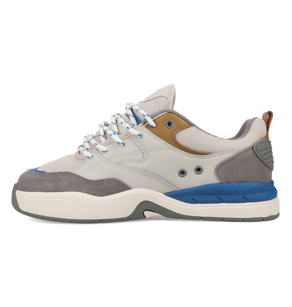 Ascend Skate Shoes - Grey/Tan/Blue Grey/Tan/Blue