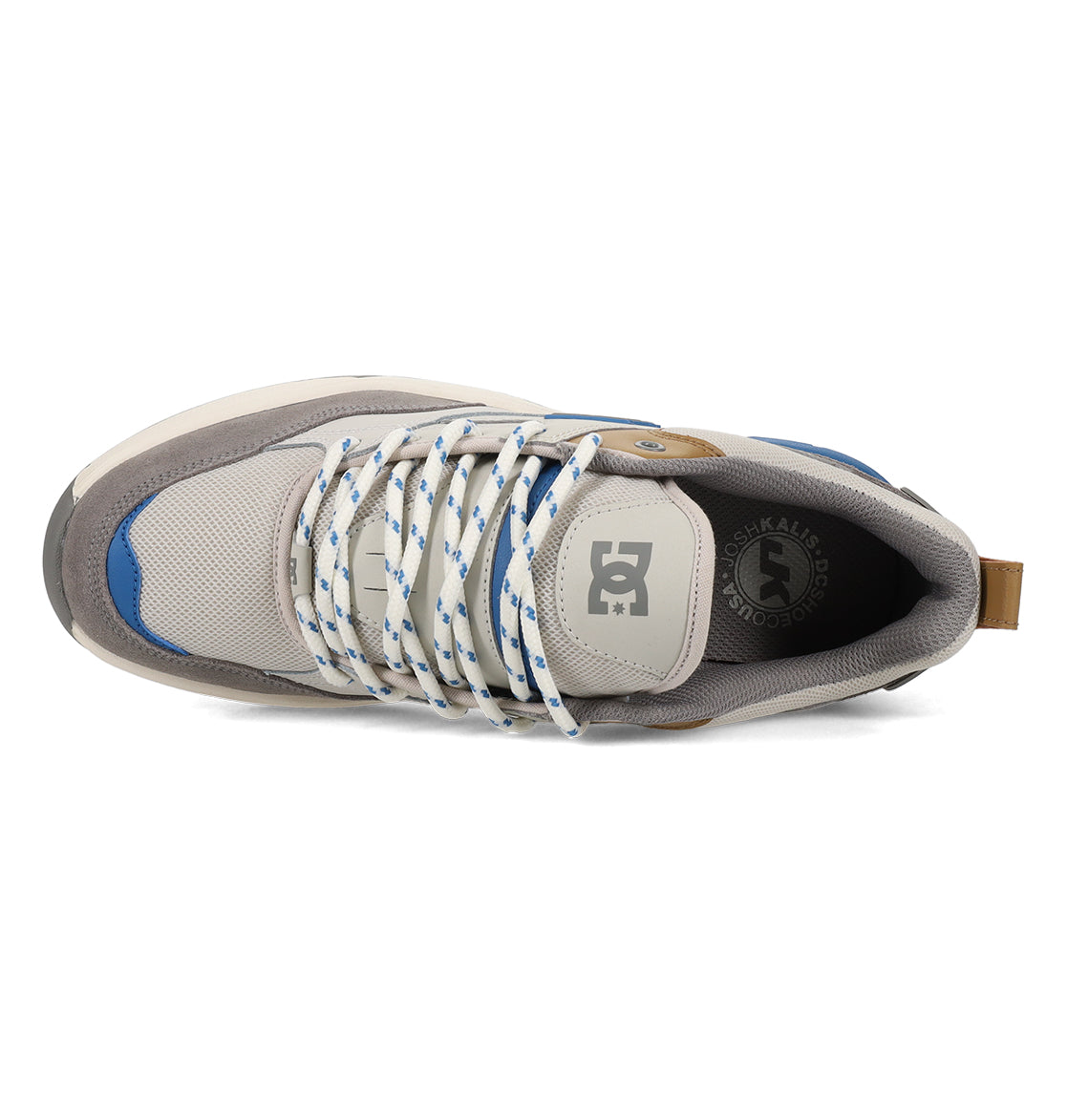 Ascend Skate Shoes - Grey/Tan/Blue Grey/Tan/Blue