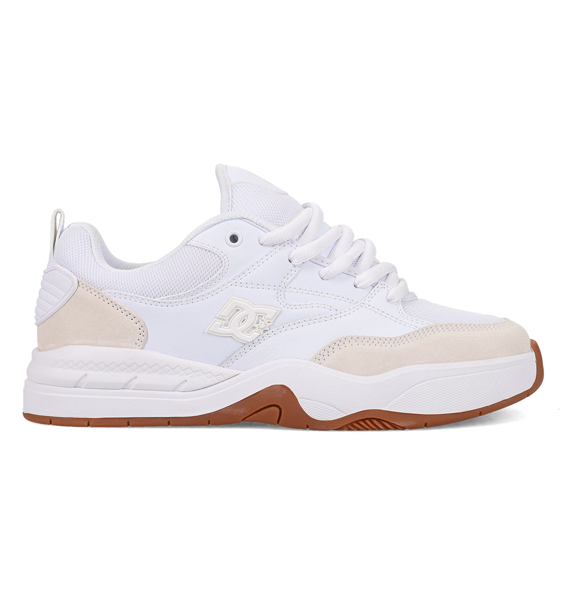 Ascend Skate Shoes - White/White/Gum White/Gum