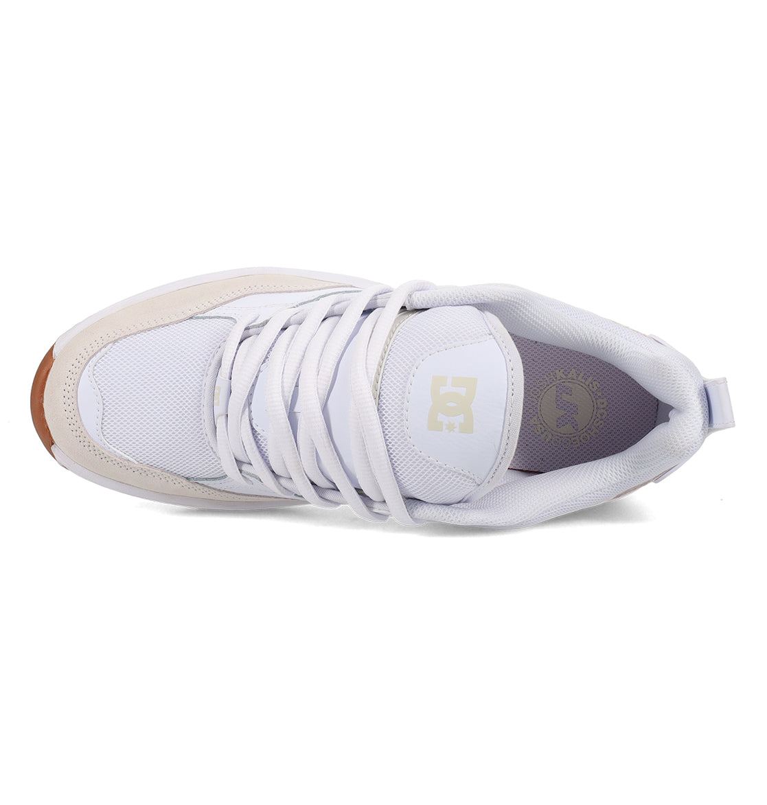 Ascend Skate Shoes - White/White/Gum White/Gum
