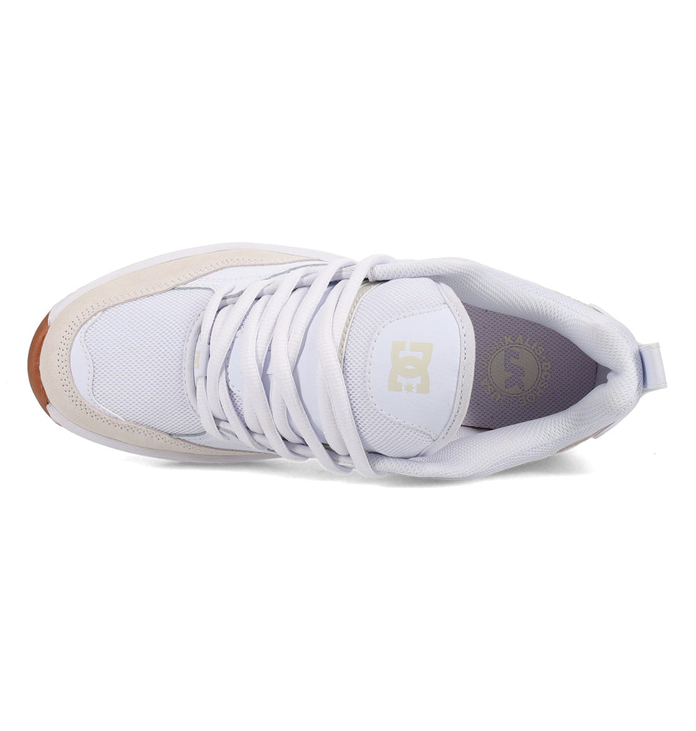 Ascend Skate Shoes - White/White/Gum White/Gum