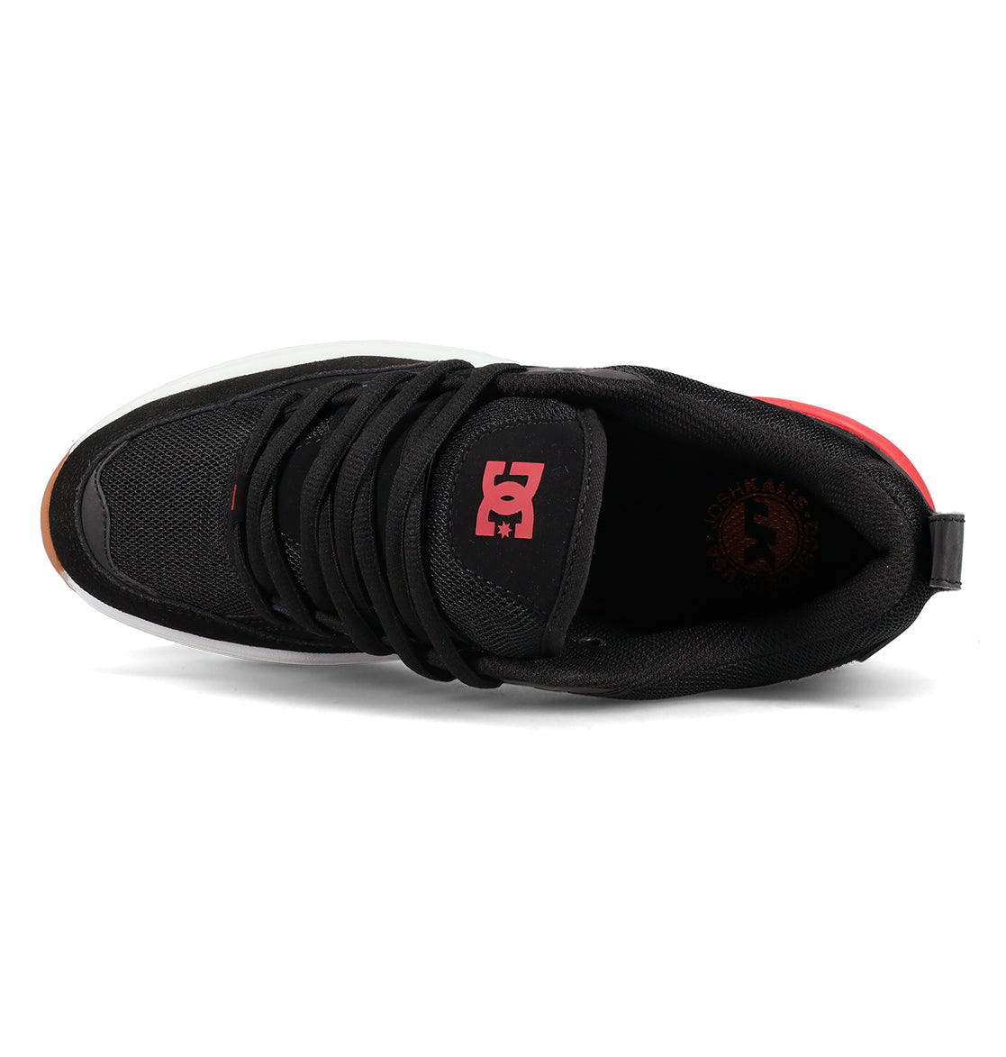 Ascend S Skate Shoes - Black/Black/Red Black/Red