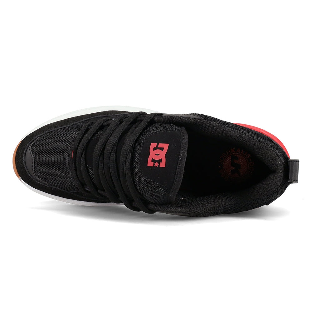 Ascend S Skate Shoes - Black/Black/Red Black/Red