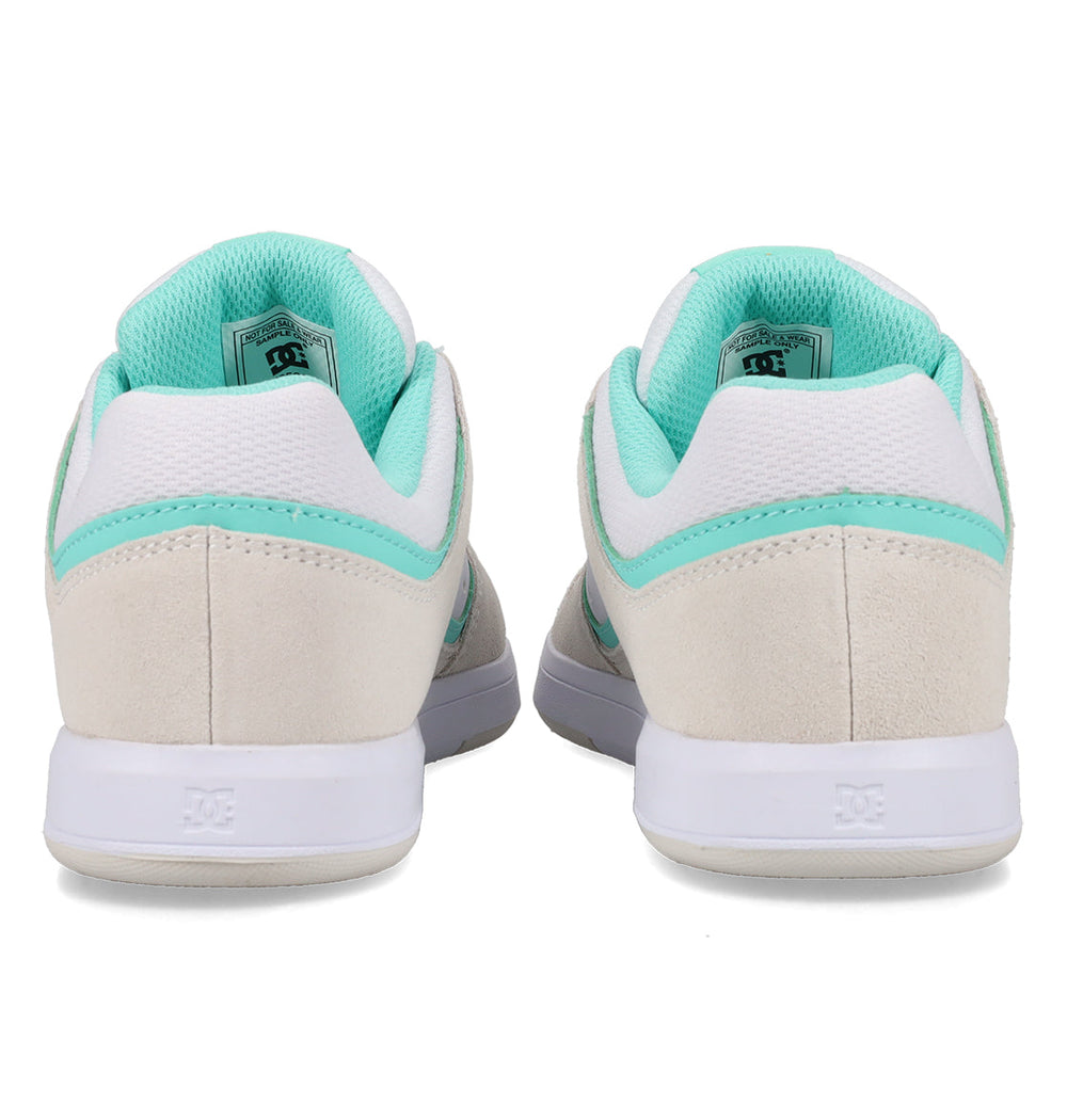 DC Cure Shoes - White/Mint