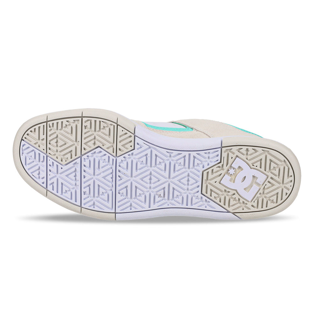 DC Cure Shoes - White/Mint