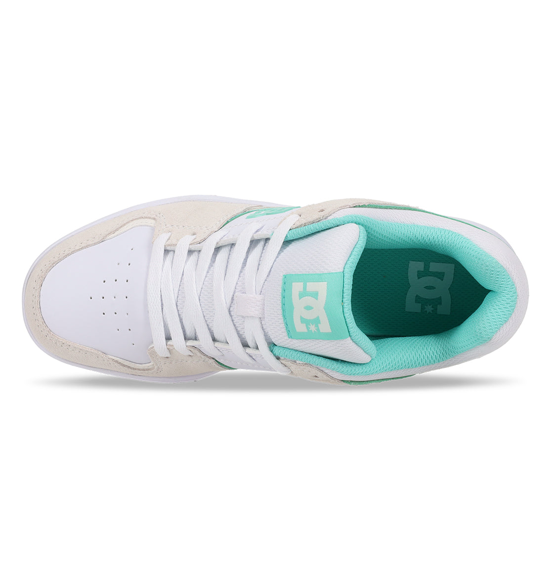 DC Cure Shoes - White/Mint