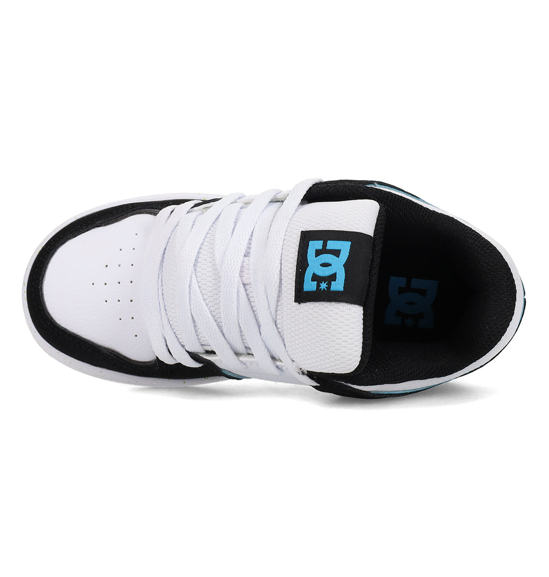 DC Cure Shoes - Blk/Wht/Blu/Grn Black/Wht/Blu/Grn