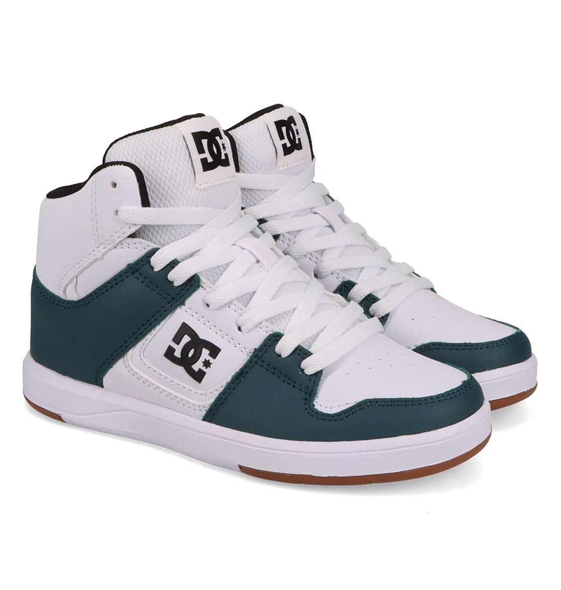 DC Cure High-Top Shoes - Wht/Teal/Gum White/Teal/Gum