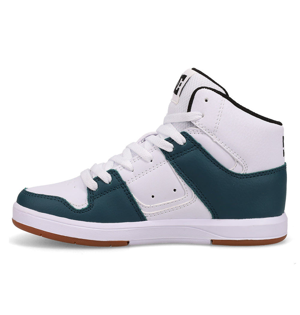 DC Cure High-Top Shoes - Wht/Teal/Gum White/Teal/Gum