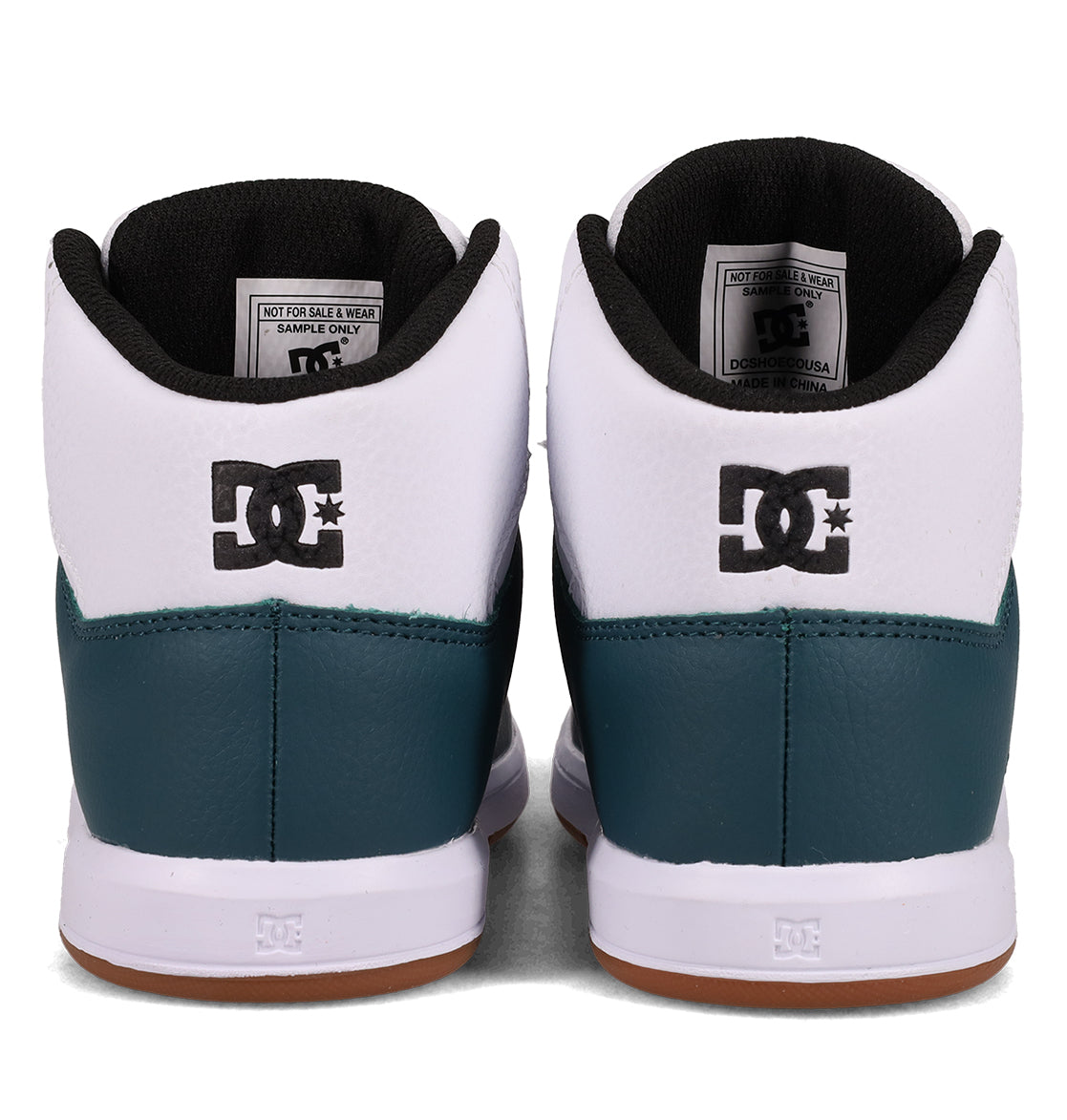 DC Cure High-Top Shoes - Wht/Teal/Gum White/Teal/Gum