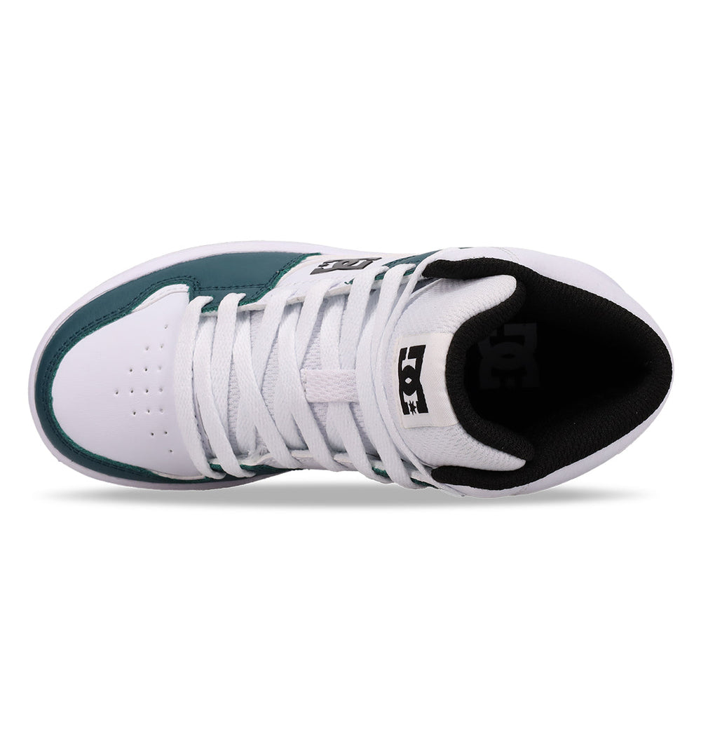 DC Cure High-Top Shoes - Wht/Teal/Gum White/Teal/Gum