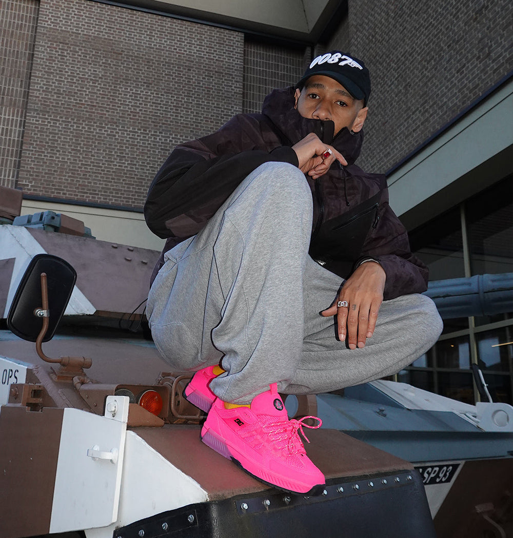 Lucien Skate Shoes - Hot Pink/Black Hot Pink/Black