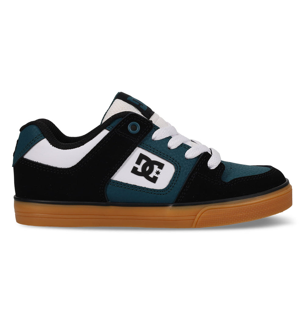 Pure Shoes - Black/White/Dk Green Black/Wht/Dkgrn