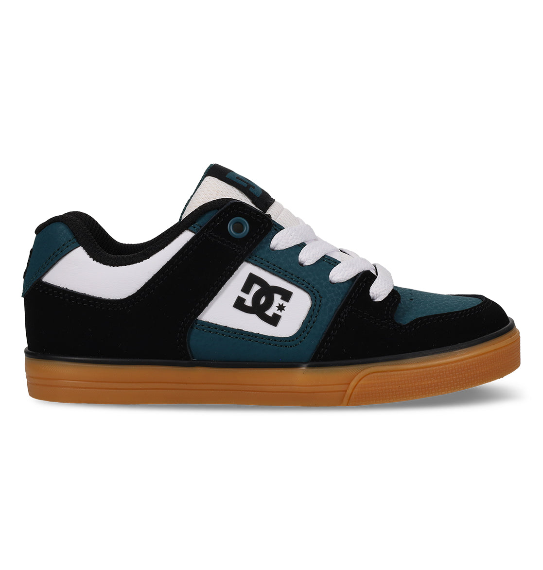 Pure Shoes - Black/White/Dk Green Black/Wht/Dkgrn