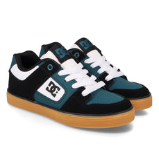 Pure Shoes - Black/White/Dk Green Black/Wht/Dkgrn
