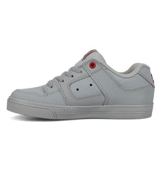 Pure Elastic Lace Shoes - Grey/Grey/Red Gray/Red