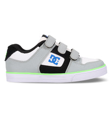 Pure Velcro Shoes - Grey/Black/Blue/Green Grey/Blk/Blue/Grn