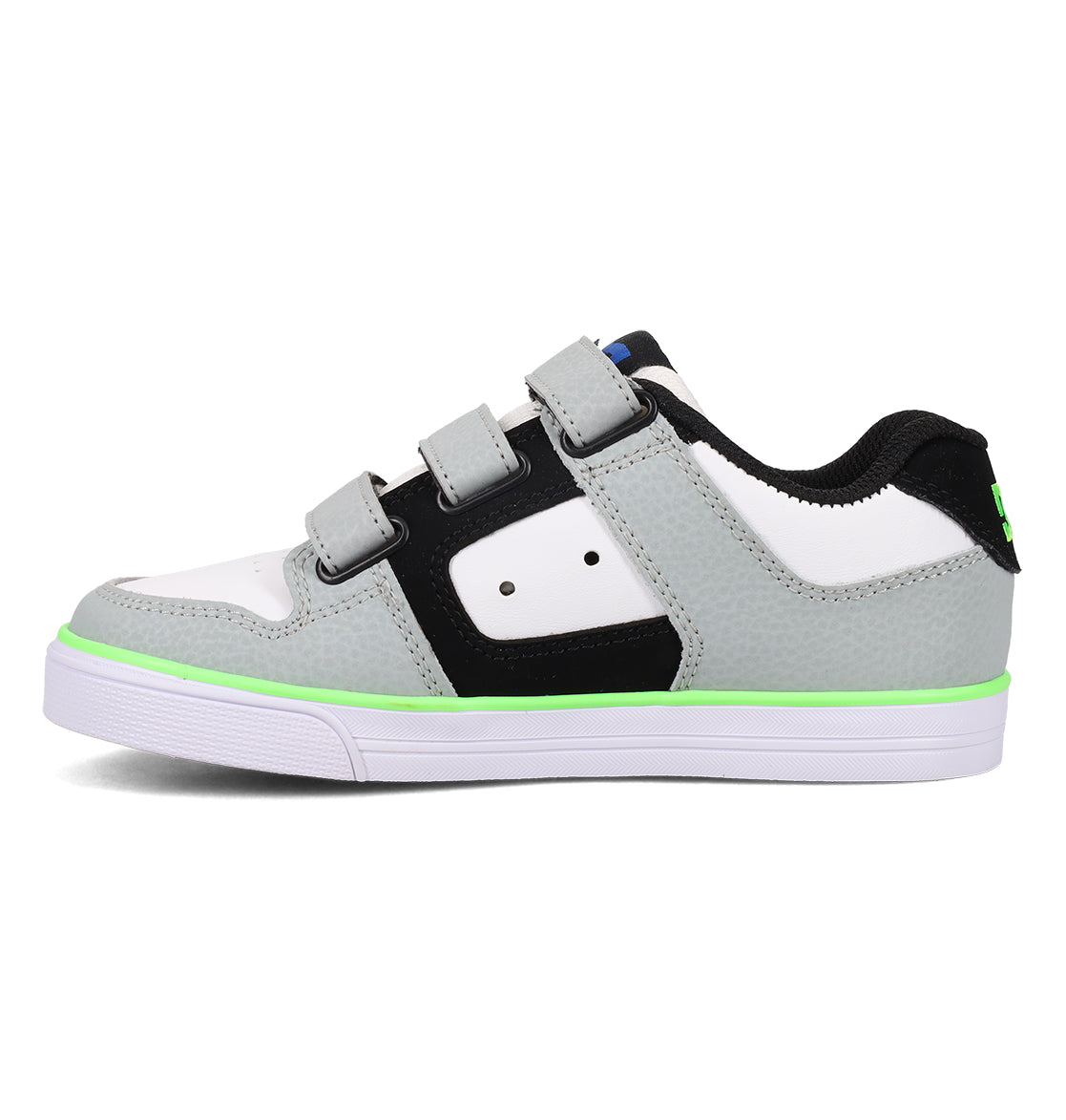 Pure Velcro Shoes - Grey/Black/Blue/Green Grey/Blk/Blue/Grn