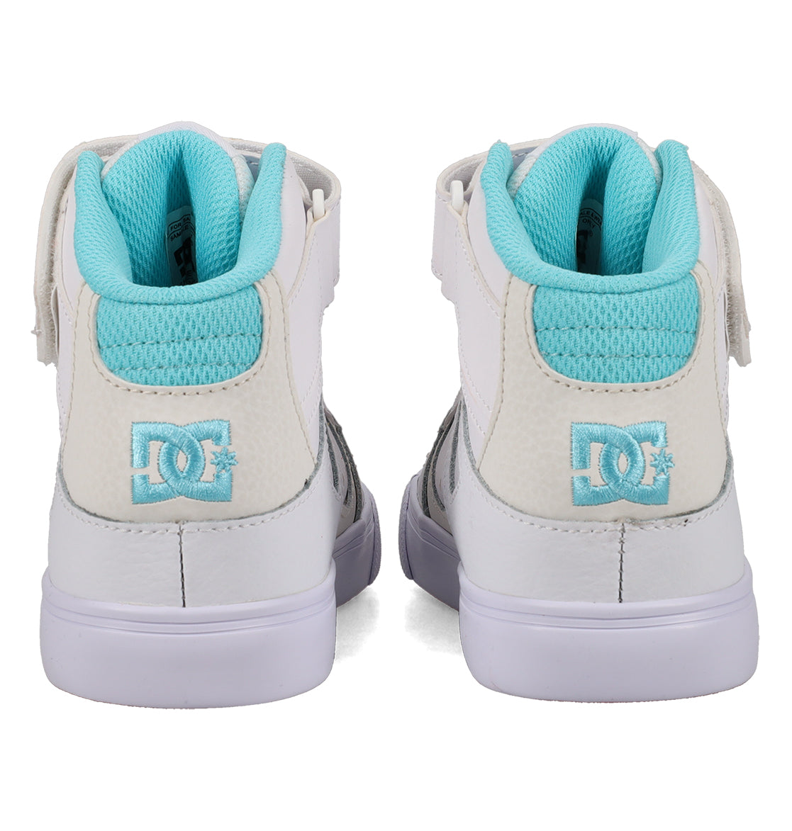 Pure Hi Top Ev Shoes - White/Pink/Blue White/Pink/Blue