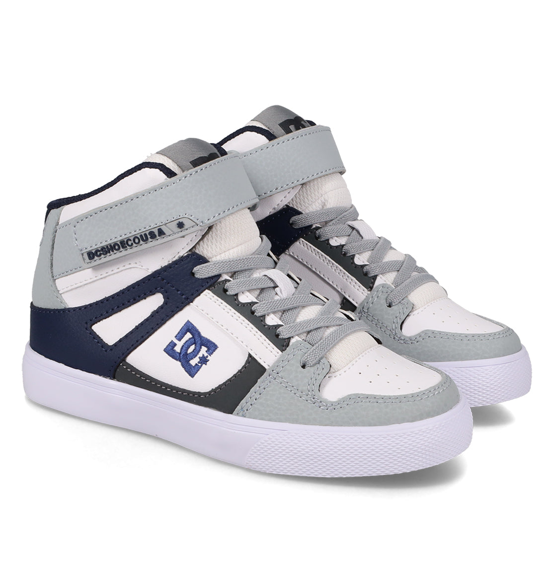 Pure Hi Top Ev Shoes - Grey/Blue/White Grey/Blue/White
