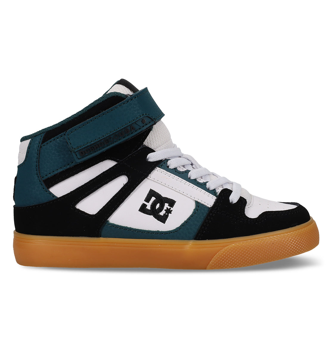 Pure Hi Top Ev Shoes - Black/Green/Gum Black/Green/Gum