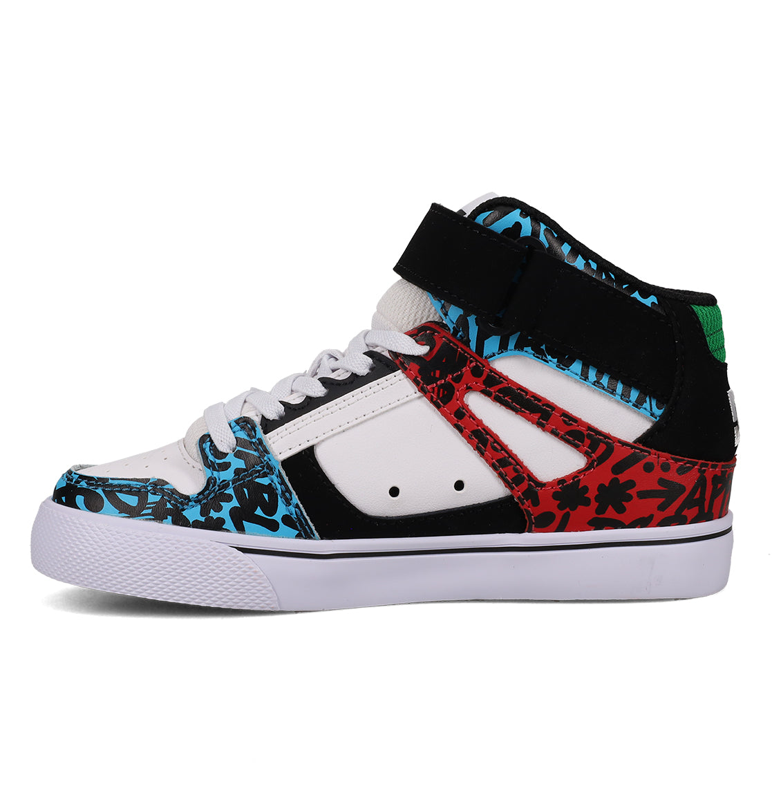 Pure Hi Top Ev Shoes - Blue/Red/White Blue/Red/White