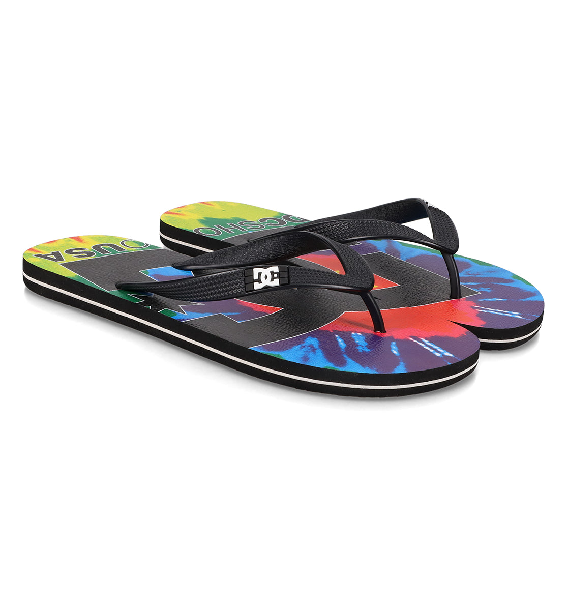 Spray Graffik Slides - Multi/Black Multi/Black
