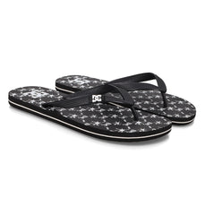 Spray Graffik Slides - Black/Wht Prt Black/White
