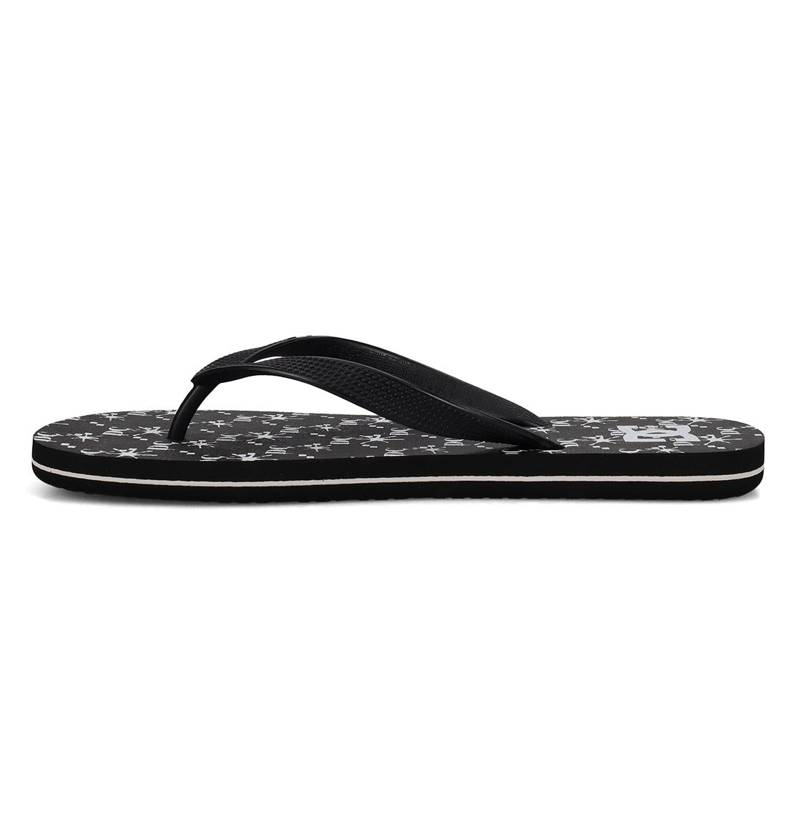 Spray Graffik Slides - Black/Wht Prt Black/White