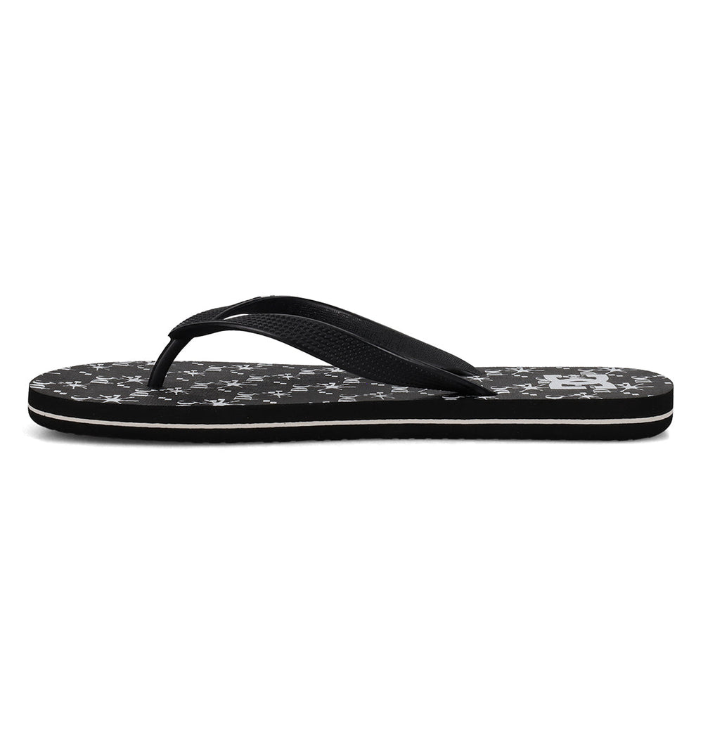 Spray Graffik Slides - Black/Wht Prt Black/White