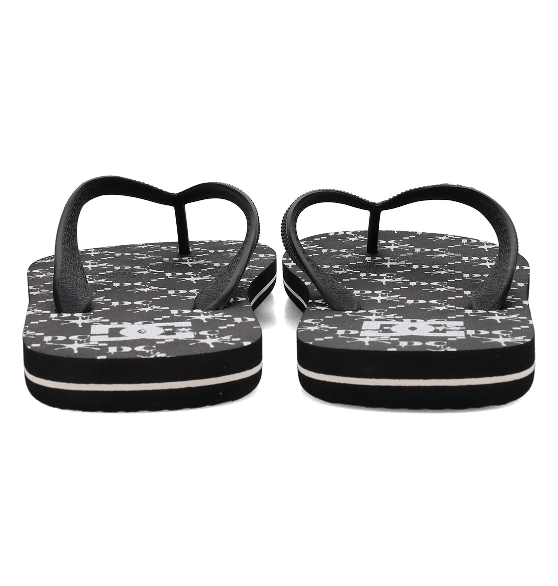 Spray Graffik Slides - Black/Wht Prt Black/White
