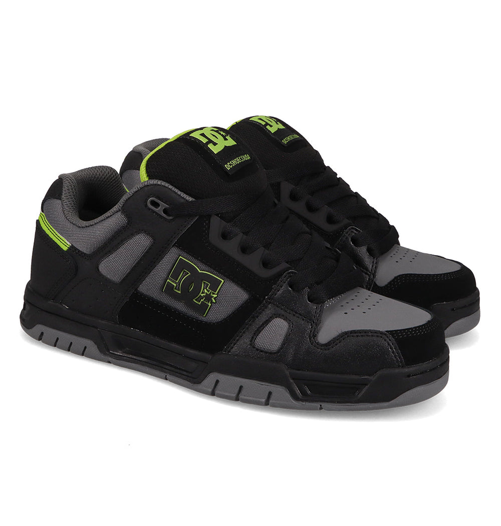 Stag Shoes - Black/Grey/Lime Black/Grey/Lime