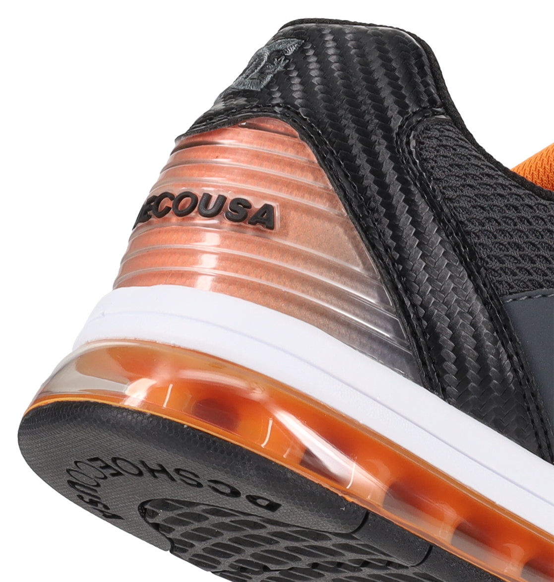 Versatile Shoes - Grey/Black/Orange Grey/Black/Orange