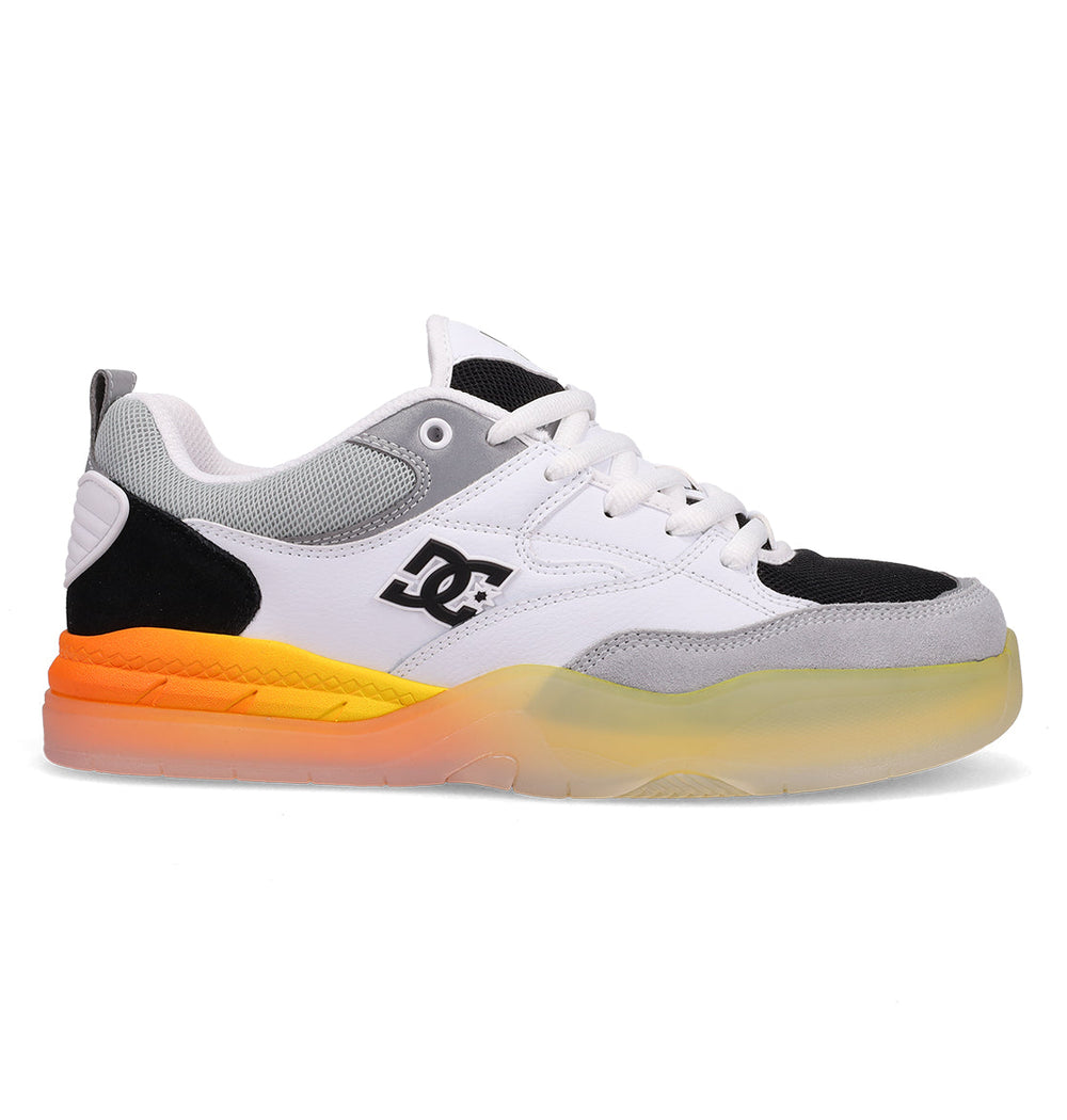 Ascend Skate Shoes - White/Black/Org White/Black/Orange