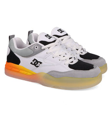 Ascend Skate Shoes - White/Black/Org White/Black/Orange