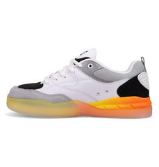 Ascend Skate Shoes - White/Black/Org White/Black/Orange